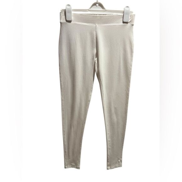 Coolibar Pants - Coolibar Monterey Summer Leggings UPF 50+ Ivory White Size Small